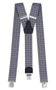 Herrenhosenträger Form Y 4cm 130cm lang starke haltbare Metallklipps regulierbar