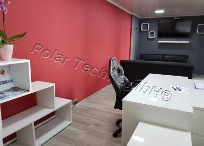 Bürocontainer Bsp: 9, 50m x 4, 00m x 2, 50m