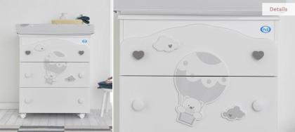 Niedliches Babyzimmer Teddy Ballon