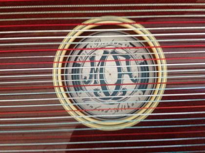 Harfenzither Manfred Althaus 1991 42 Saiten Zertifikat
