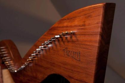 Harfe Glissando Azurit
