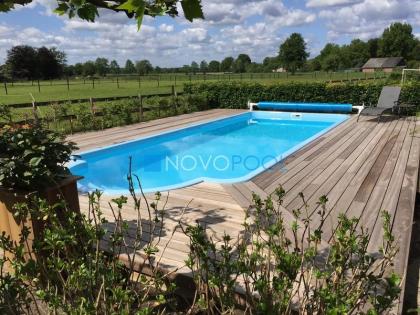 GFK POOL Schwimmbecken 10, 0 x 3, 20 x 1, 50 SET Schwimmpool Fertigbecken