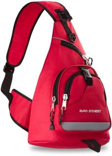 Sportlicher Rucksack Einarmrucksack Bag Street Sporttasche Freizeittasche