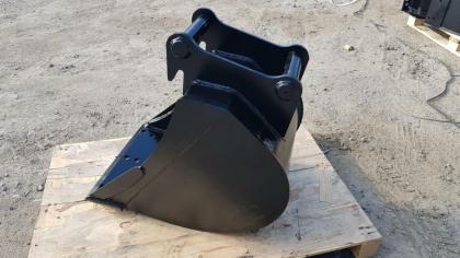 Tieflöffel Baggerlöffel Minibagger Bagger bis 3, 5T 40cm Breite mit/ ohne Zähne