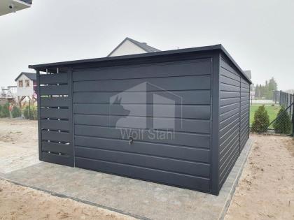 Blechgarage 3x6m Carport und Garage Hohe Qualität ID445