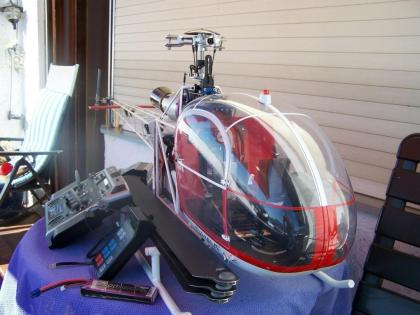 Vario RC Hubschrauber mit Turbine