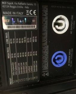 2x Rcf Tts 15a Aktiv Subwoofer neuwertig