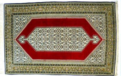 Orientteppich Ghom mit Seide Top (T035)