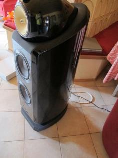 B&W Bowers&Wilkins 802D2 802 Diamond High End Standlautsprecher in schwarz Top