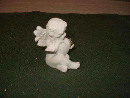 12 Engel mir Herz aus Polyresin, Polystein