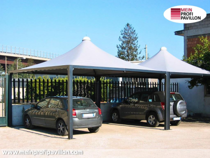 Pavillon 4x5 Überdachung Pagodenzelt Pvc Terrassendach Pergola Terrasse Restaura