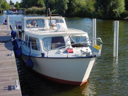 Stahlschiff Boot Motorboot Wanderschiff Verdränger