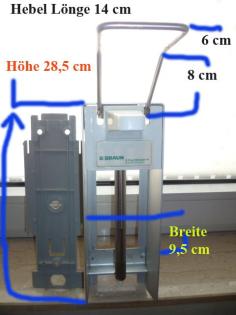 1 Desinfektionsspender/ Braun mit 1.0 L Desinfektionsmittel Nr.101