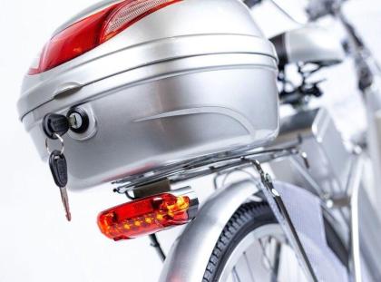 Elektrofahrrad 118x116x63cm Fahrrad E-Bike Grün Elektro Motor Pedelec 26
