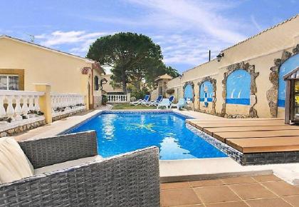 Spanien Ferienhaus Costa Brava privater Pool bei Lloret de Mar zu vermieten