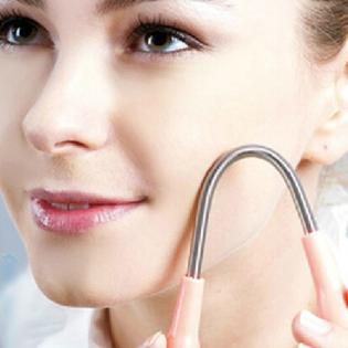 Gesichtsenthaarung Frau Epilator Haarentfernung