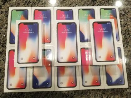 Apple iPhone X iPhone 8 und 8 Plus €380euro Samsung Note 8 S8 Plus S8 €320euro