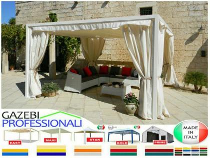 Pergola 5x4 Pavillon Zelt Restaurant personalisierte Farbe Stahl Pvc Café Garten