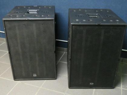 2 x Dynacord Cobra-PWH Sub 18 ähnlich XA2 FX20 Paar