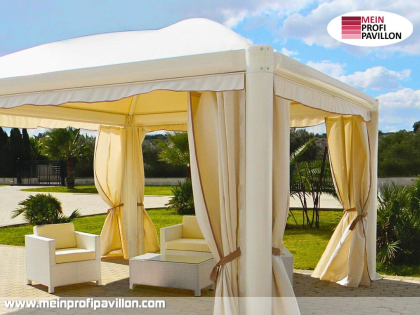 Pavillon 4x4 Überdachung Sonnenschutz Festzelt Terrassenüberdachung Pvc