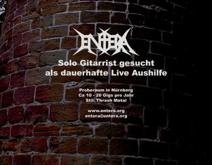 Live Gitarrist gesucht
