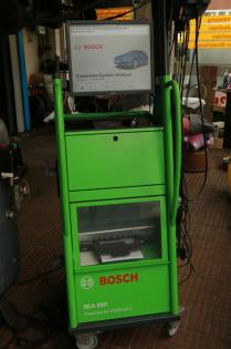 Bosch BEA 850 AU Tester Benzin Diesel mit OBD Ltf. 4 Abgastester + KTS 570