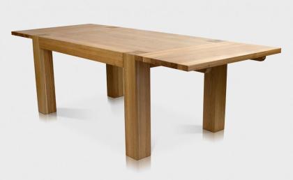 LUKAS EICHENTISCH ESSTISCH LACKIERT MASSIVHOLZ HOLZ 160-280x90cm AUSZIEHBAR