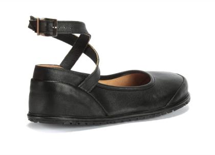 Ballerina Anna Barfußschuhe 37-43 schwarz Damenschuhe Damenschuhe Ballerinas min
