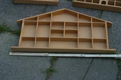 3 diverse alte Setzkasten aus Holz