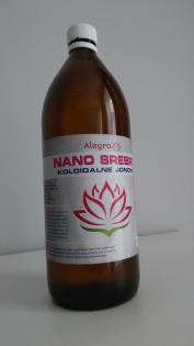 Alegra Nano- Kolloidalsilber Ionisch Silber Elektro-Kolloid 1, 0L 10ppm (+/ - 1p