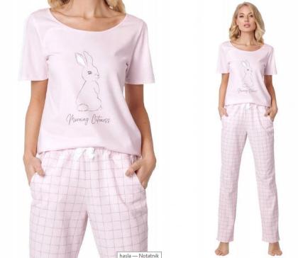 BONNIE Pyjama 2 tlg. Nachtwäsche lange Hose T-Shirt aus 100%