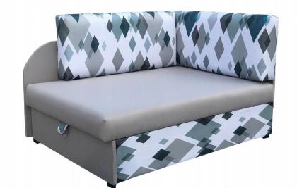 Ecksofa Kindersofa Schlaffunktion Kissen links/ rechts Jugendcouch bis 163cm Woh