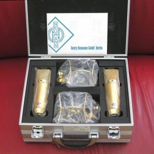 Neumann U87ai Stereo Paar LIMITED GOLD EDITION