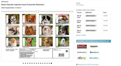 Kalender2021 Planer Hunde Portrait - Dein treuer Begleiter