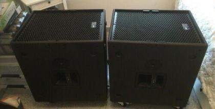 2x Rcf Tts 15a Aktiv Subwoofer neuwertig