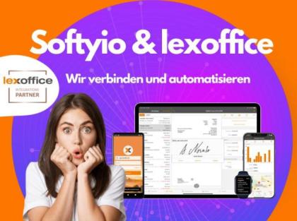 Softyio ??? – Dein Offizieller lexoffice-Integrationspartner für automatisierte