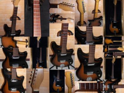 Verkaufe E-Gitarre *Hopf* *Twisty*mit 2 PU Sammlerstück oder Liebhaber