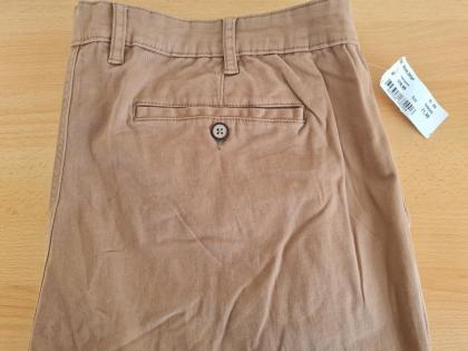 Hose - Herren, Beige Neu mit Etikett