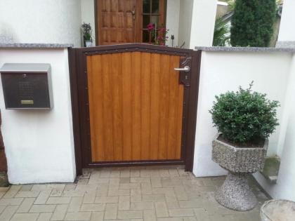 Kunststoffpaneele Kömapan Zaun Schiebetor Elektrisch Garagentor