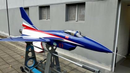 CARF Chengdu J10 mit Frankturbine FT180 blau China Airforce