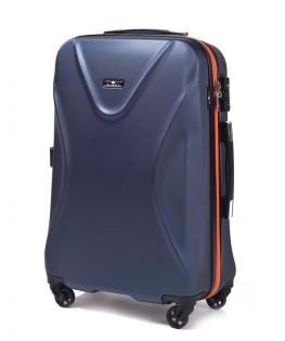 Reisekoffer Carbon ABS Reisetasche 360° 53L stark 518M