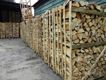 Trockenes Brennholz und von qualitée