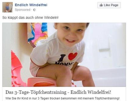 Von der Windel zum Töpfchen