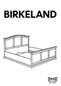 Ikea Birkeland Bettgestell (180x200)Farbe Creme Weiß