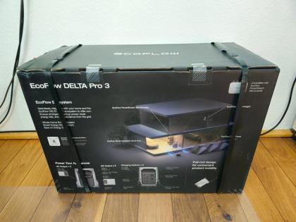 EcoFlow DELTA Pro 3 EU, tragbare Powerstation 4, 0kWh LFP-Akku - neu in OVP