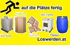 IBC´s, Big Bags, Fässer, Oktabins oder Paletten gesucht