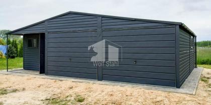 Blechgarage 9x6m Metallgarage Carport und Garage Schuppen für Garten ID277