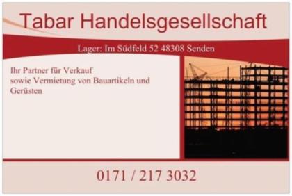 Ankauf von Gerüsten, Gerüstteilen, Zubehör und Schalung