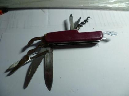 Wie MacGyver 10 Teiliges Taschenmesser Nr. 14