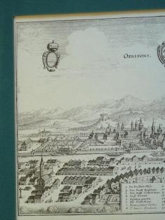 Alte Grafik von Innsbruck 58x43, 5 (B072)